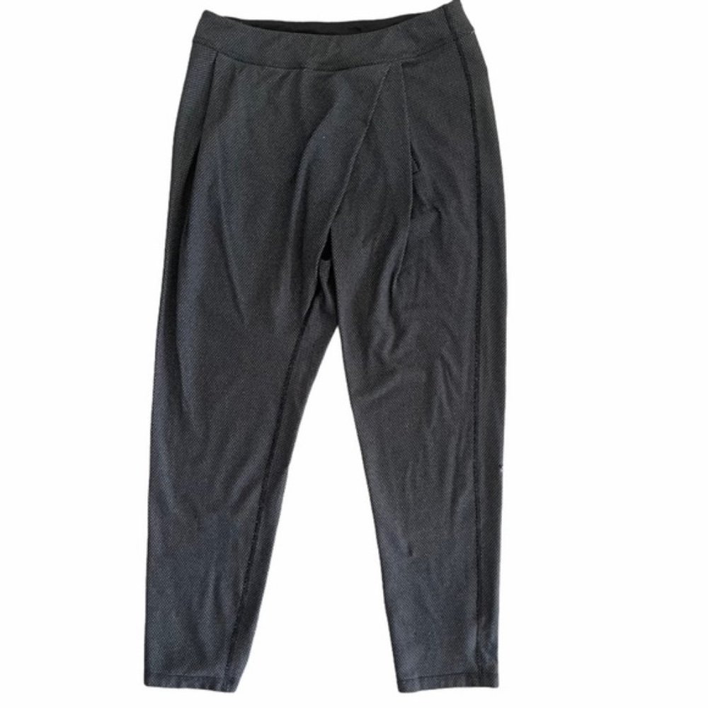 LULULEMON Black Yogini Trouser Pant Diamond Dot